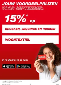 KiK folder - Voorbeeld van een folder van KiK, geldig van 14-09-2026 | Pagina: 8 | Producten: Rokken, Leggings