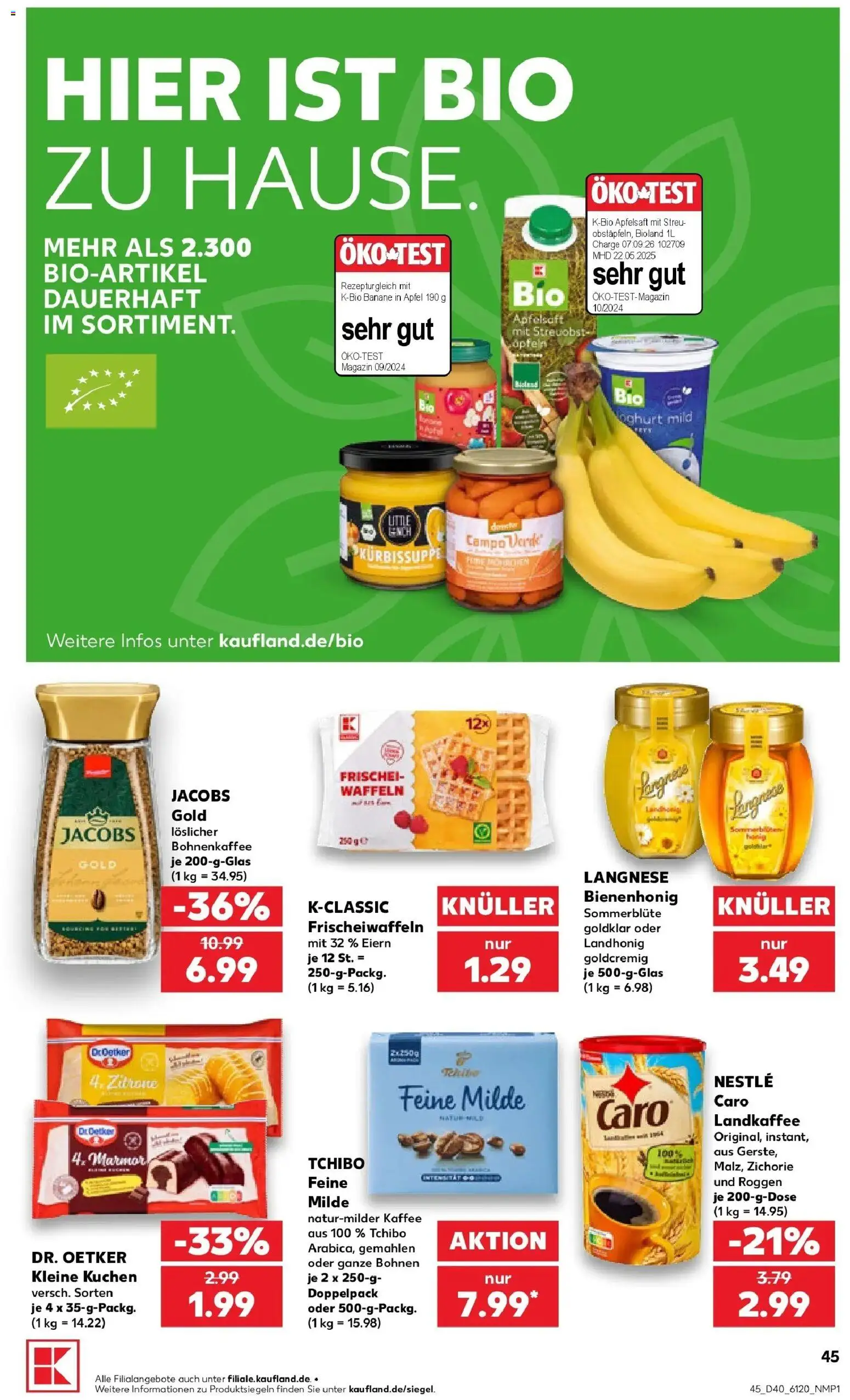 Prospekt Kaufland ab 28.09.2026 » Angebote Online zum Blättern | Seite: 55 | Produkte: Äpfel, Apfelsaft, Waffeln, Magazin