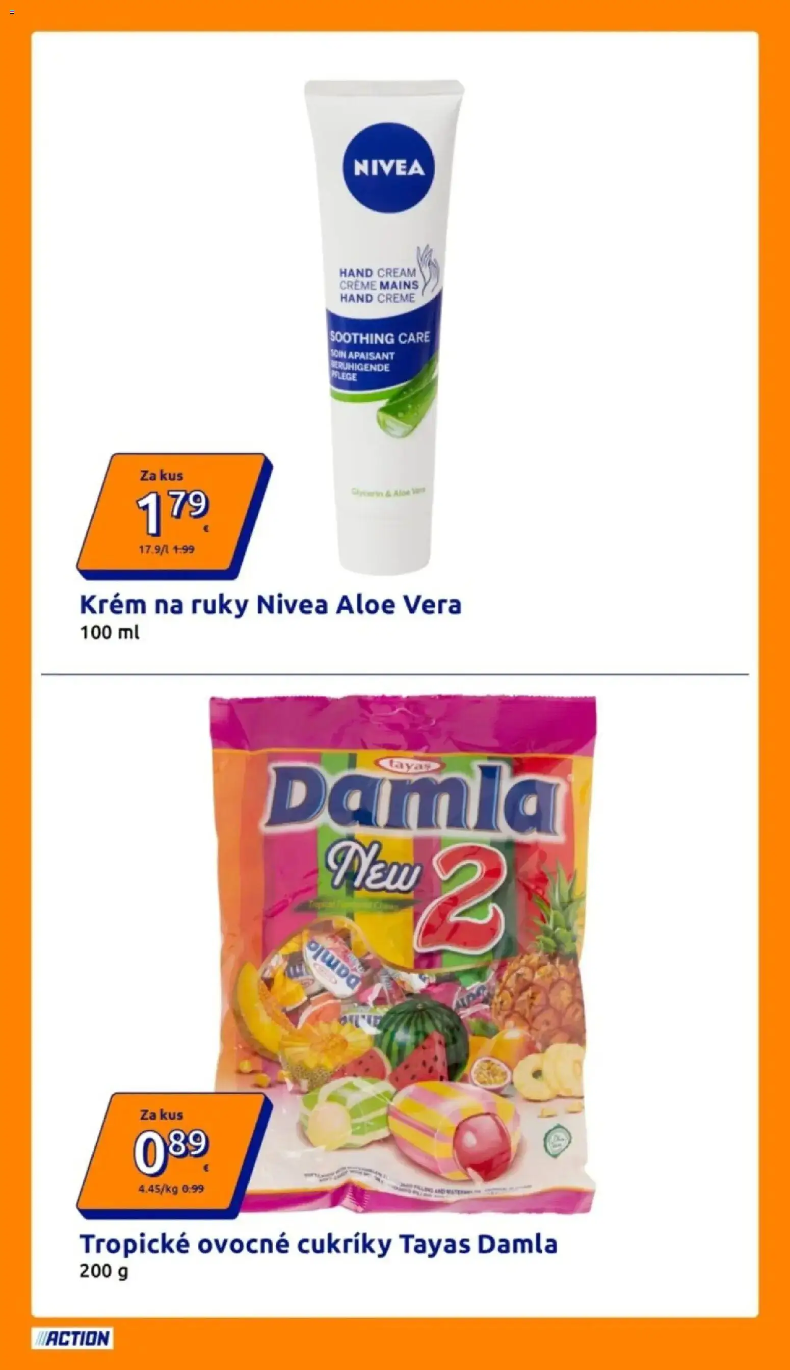 Action aktuálny leták od 26.08.2026 » aktuálna akcia | Strana: 20 | Produkty: Aloe Vera, Krém na ruky, Cukríky, Krém
