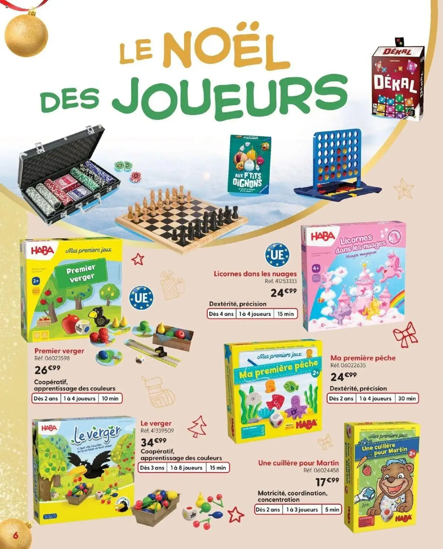 La Grande Récré - LE NOËL DE TOUTES LES PASSIONS à partir du 14/10/2026 - promo en ligne | Page: 6 | Produits: Pêche, Cuillère, Jeux, Oignons