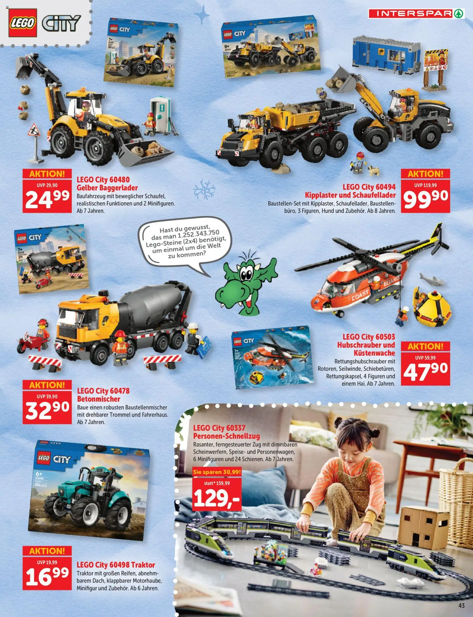 Interspar Sonderfolder Kindergeschenke gültig ab 27.10.2026 | Seite: 43