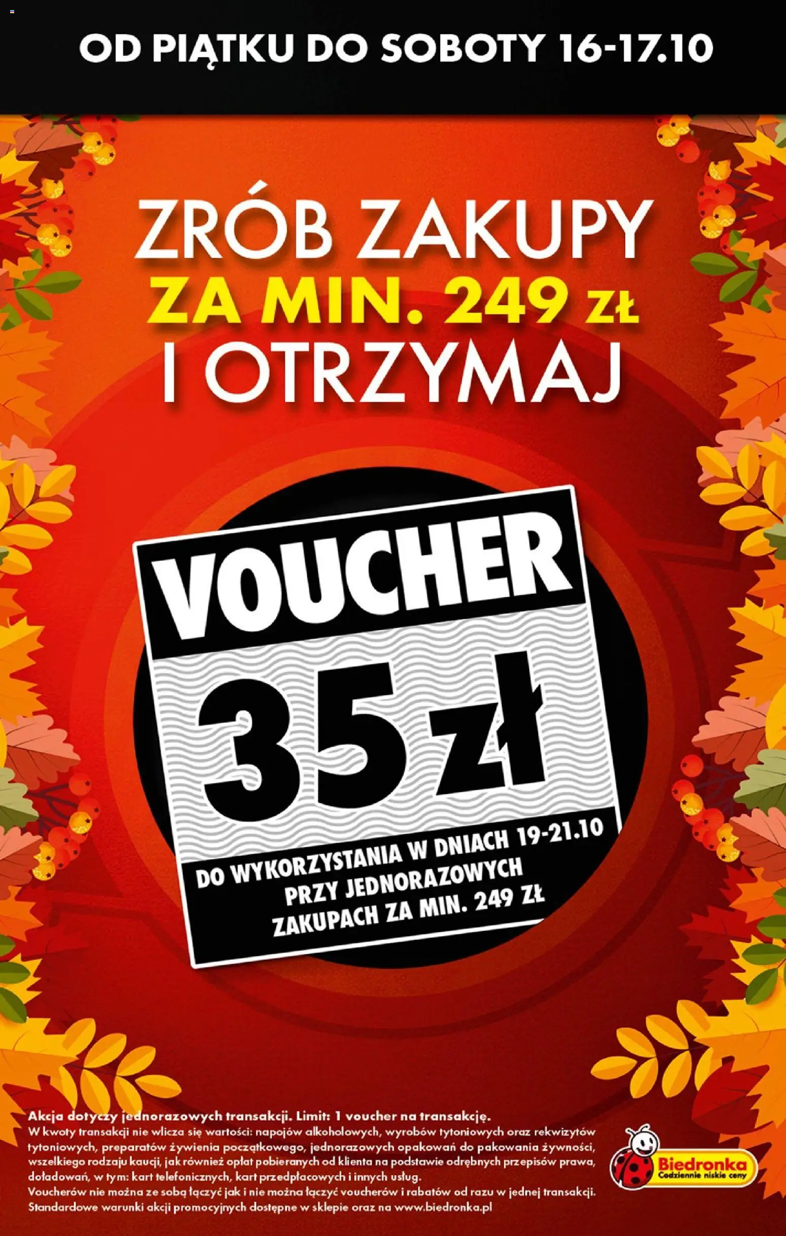 Biedronka Polsko leták - Tani weekend od 16.10.2026 | Strana: 3