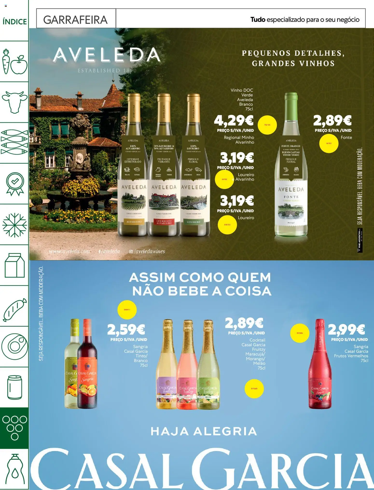 Recheio Horeca Madeira │ válido de 28/07/2026 | Página: 24 | Produtos: Pó, Vinho, Melão, Salada