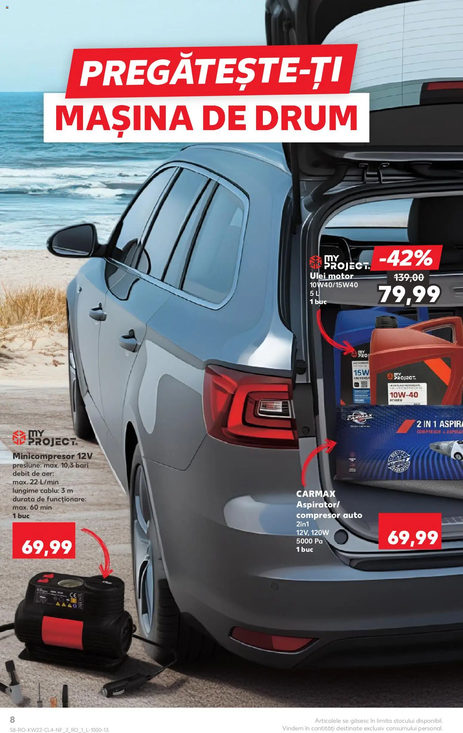 Noul catalog Kaufland – valabil de la 27.05.2026 | Pagină: 8 | Produse: Cablu, Ulei
