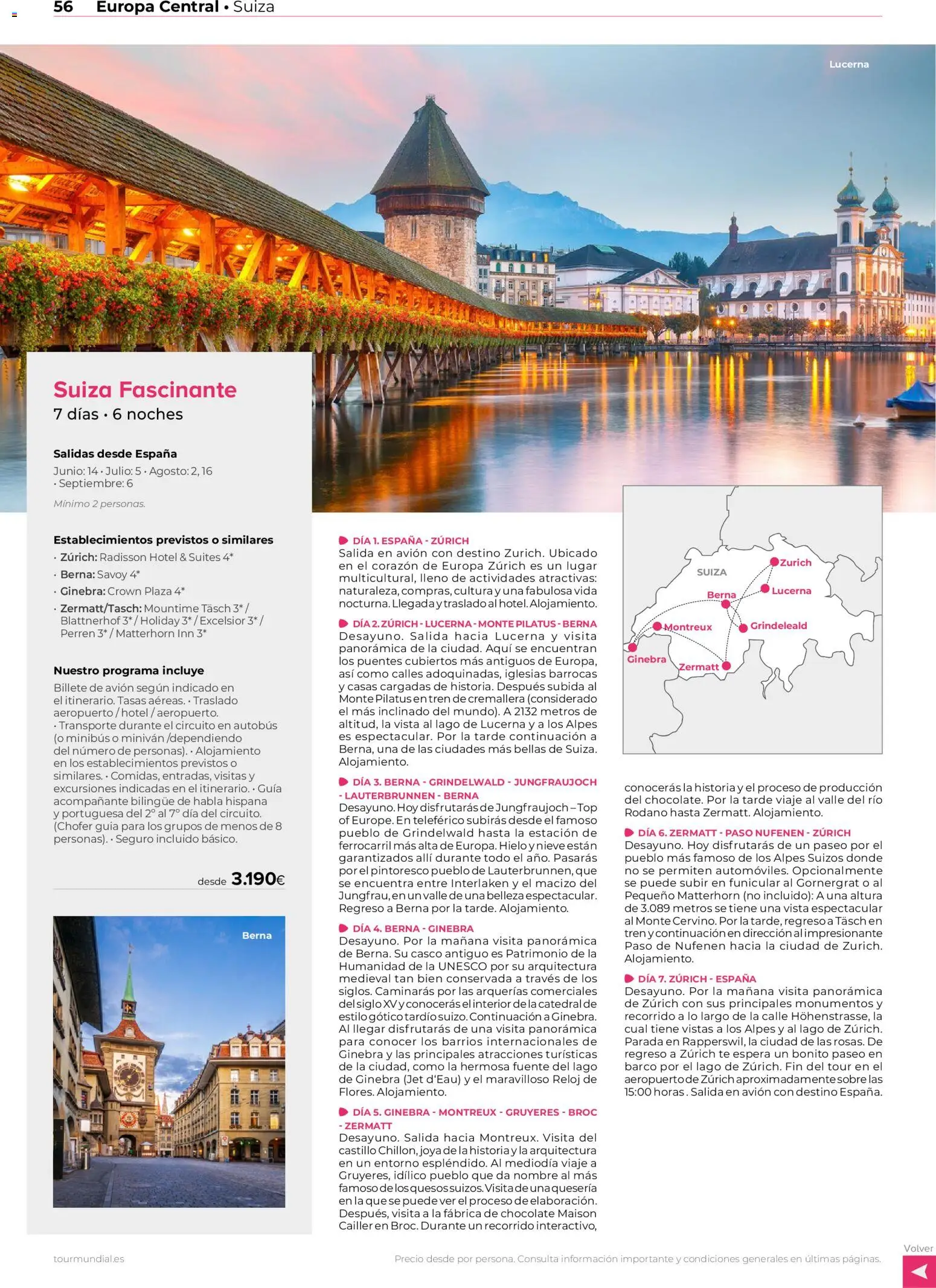 Viajes El Corte Inglés Europa │ válido desde el 01.01.2026 | Página: 56 | Productos: Ηλεκτρονικα ειδη, Ginebra, Té, Reloj