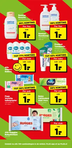 Prodent Tandpasta, Menthol, freshgel en soft mint Tube 75 ml - Voorbeeld van een folder van Plus, geldig van 07-10-2026 | Pagina: 22