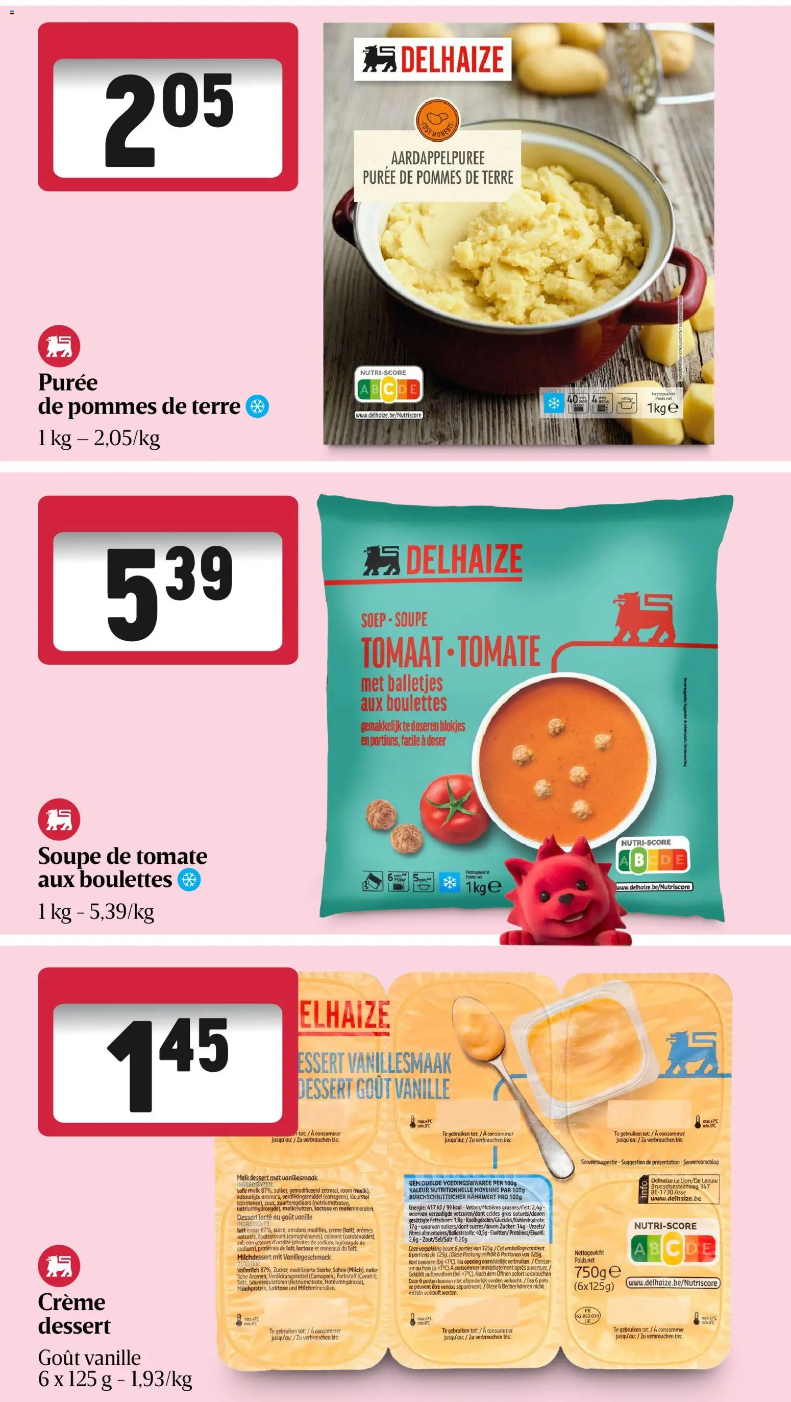 {H1} | Pagina: 39 | Producten: Room, Dessert, Crème, Tomaat