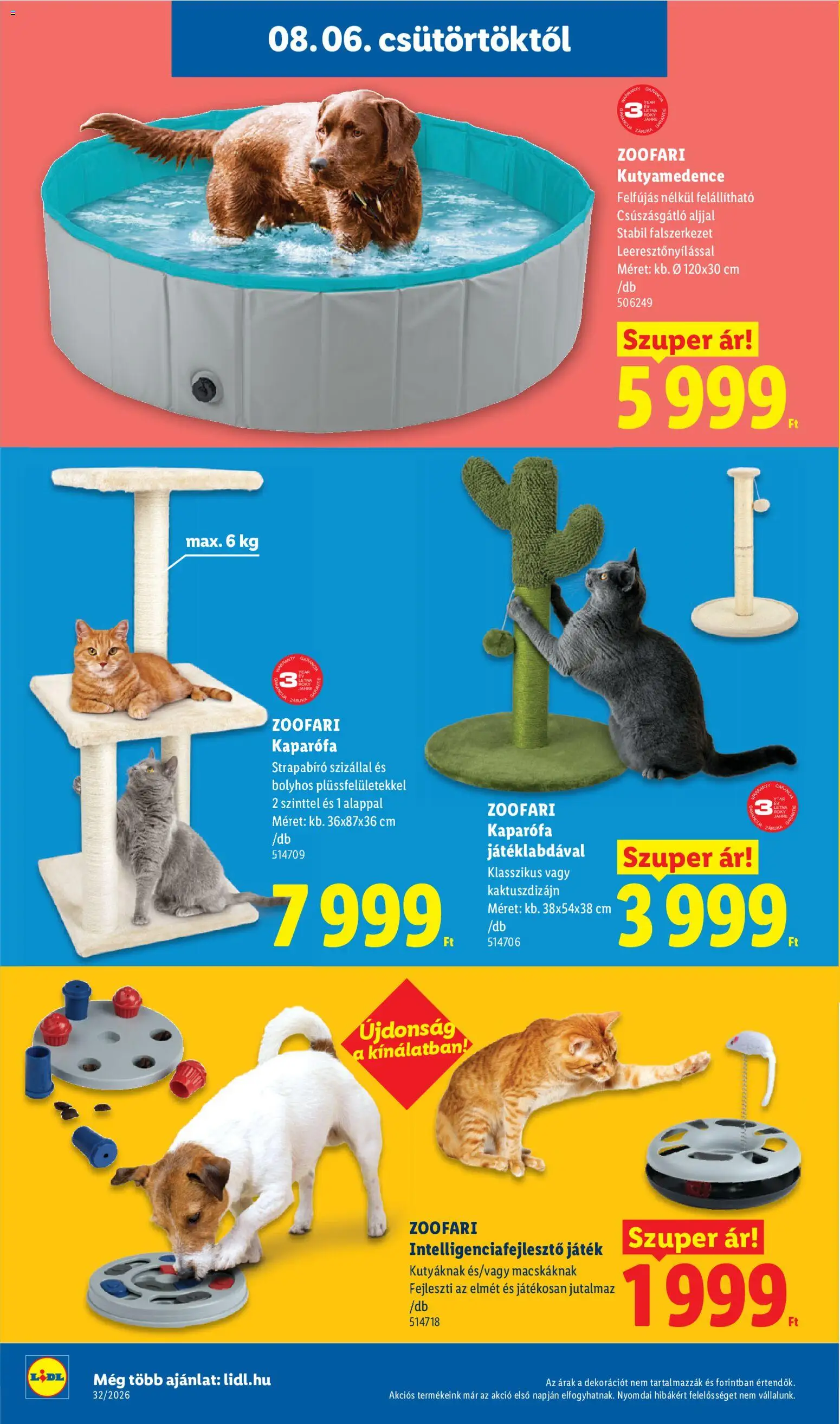 Lidl akciós ujság - amely érvényes a következő dátumtól: 2026.08.06. | Oldal: 14 | Termékek: Játék
