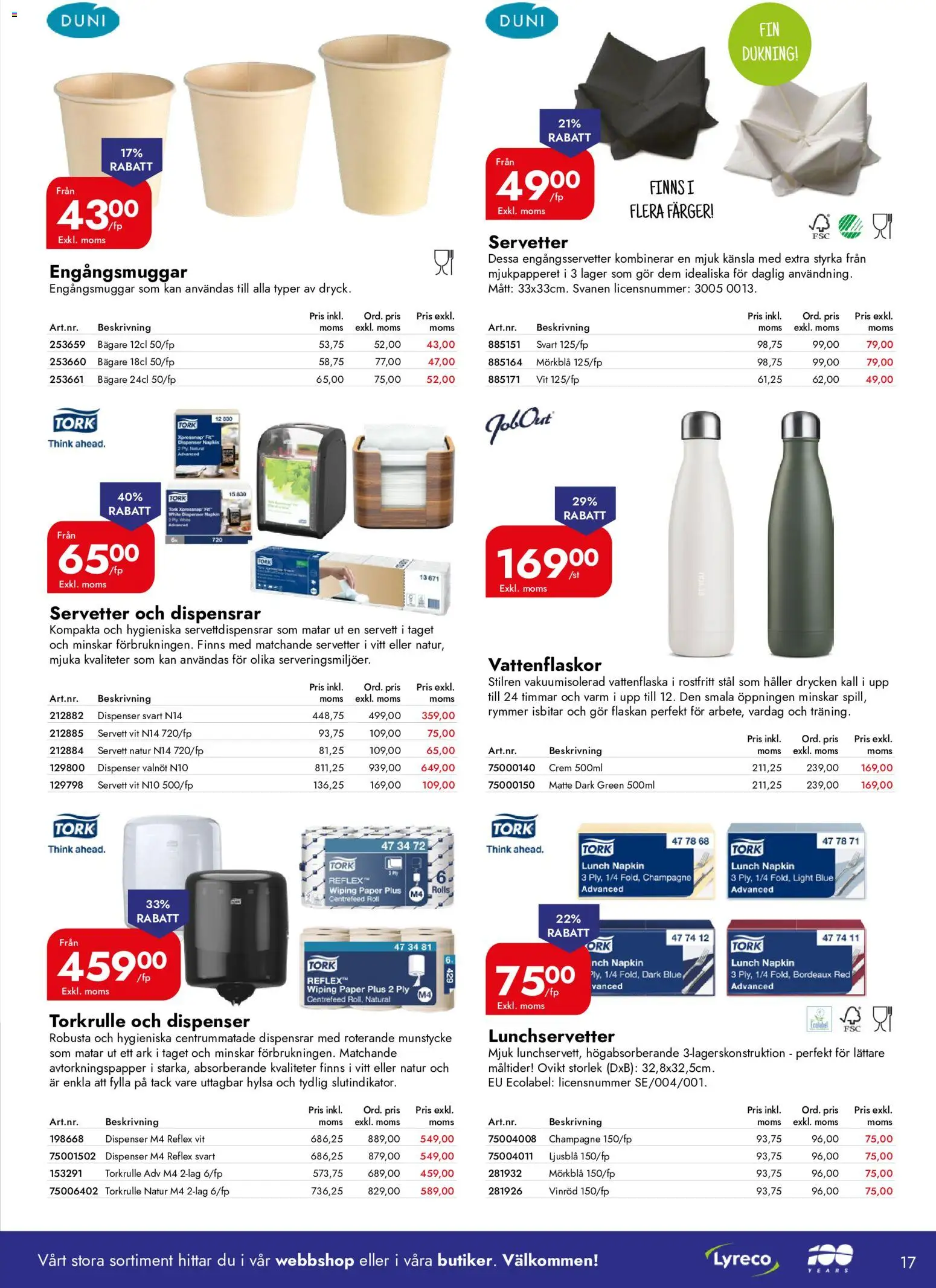 Lyreco reklamblad aktuell från 21/09/2026 | Sida: 17