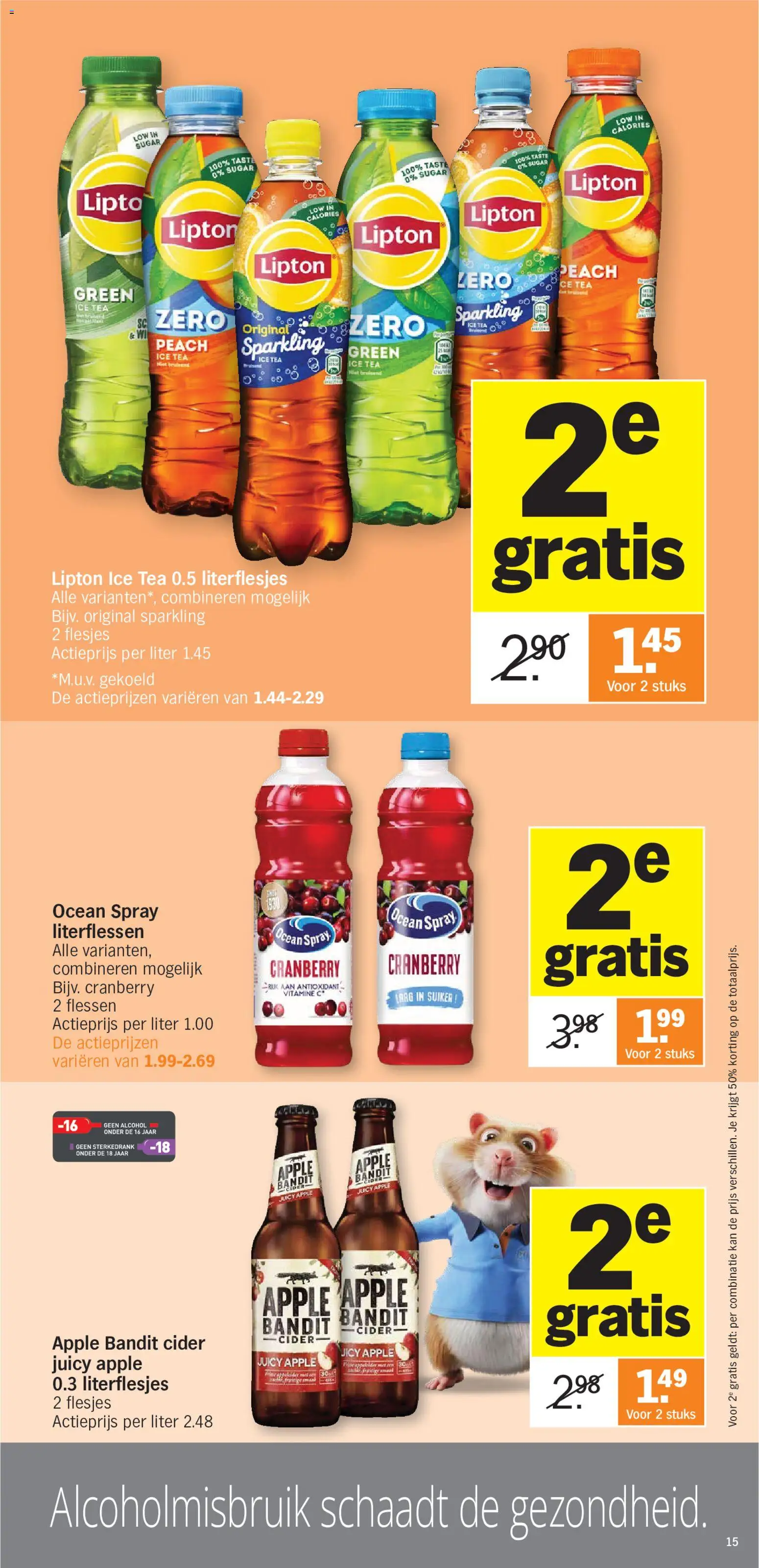 {H1} | Pagina: 15 | Producten: Suiker, Vitamine C, Cider, Kan
