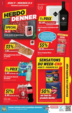Denner aktionen FR ab 17.09.2026 gültig