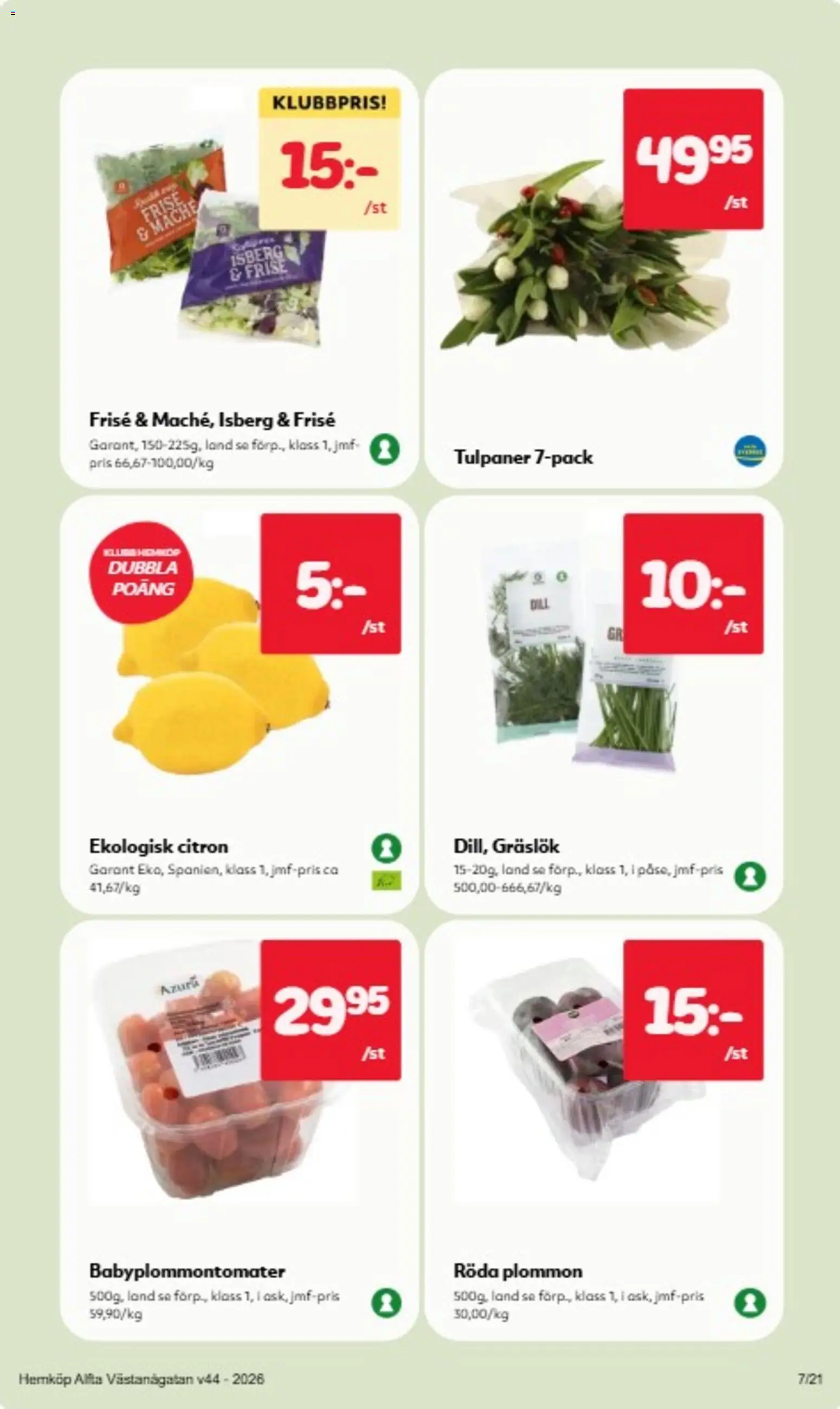 Hemköp reklamblad aktuell från 26/10/2026 | Sida: 7