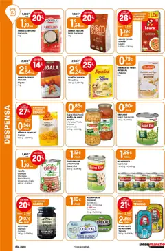 Pré-visualização Intermarché folheto válido de 02/07/2026 | Página: 28 | Produtos: Atum, Farinha de trigo, Manteiga, Arroz