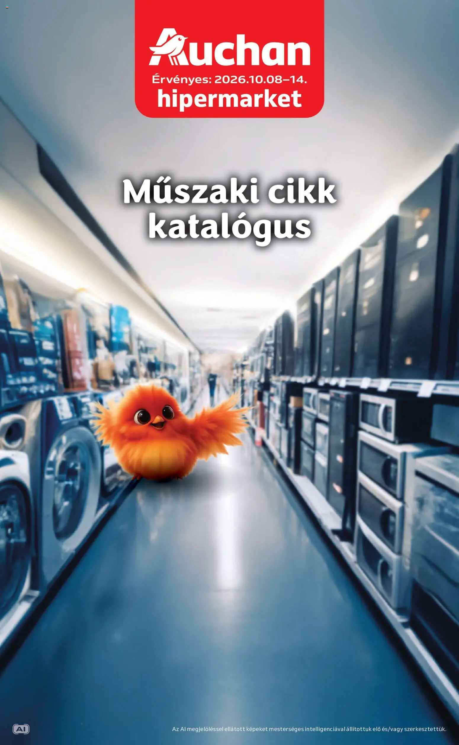Auchan akciós ujság - amely érvényes a következő dátumtól: 2026.10.08. | Oldal: 1