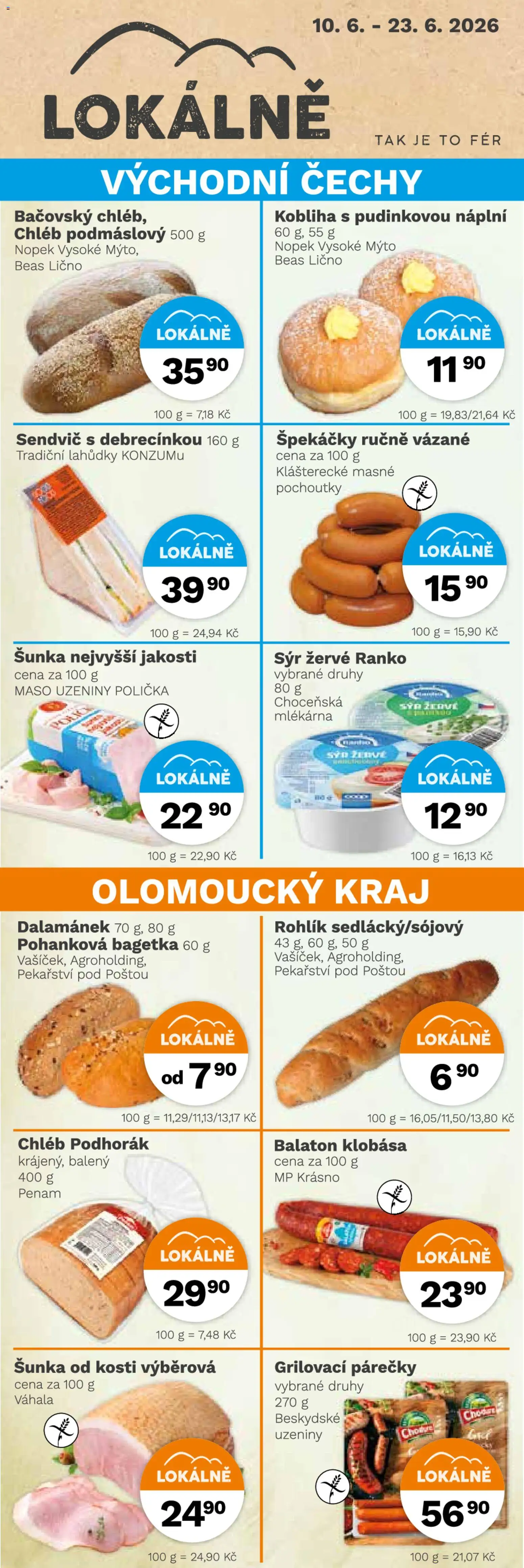 Konzum leták od 10.06.2026 | Strana: 2
