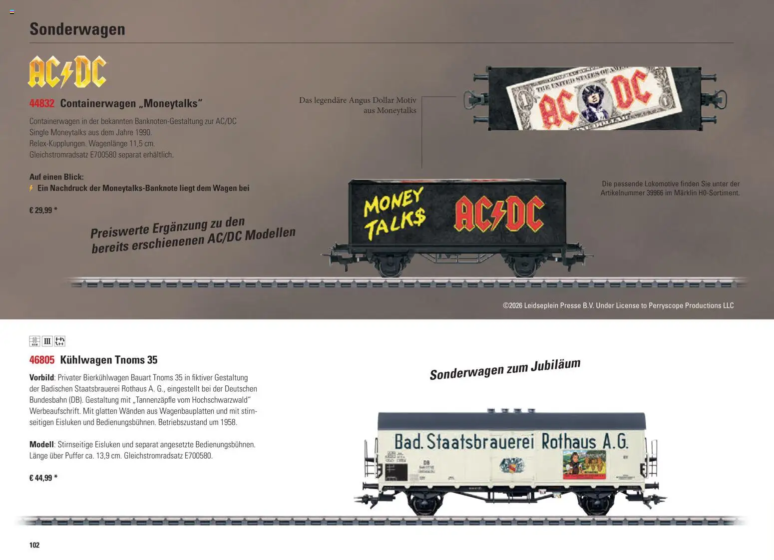 Conrad Märklin Katalog – gültig ab 01.01.2026 | Seite: 104 | Produkte: Presse