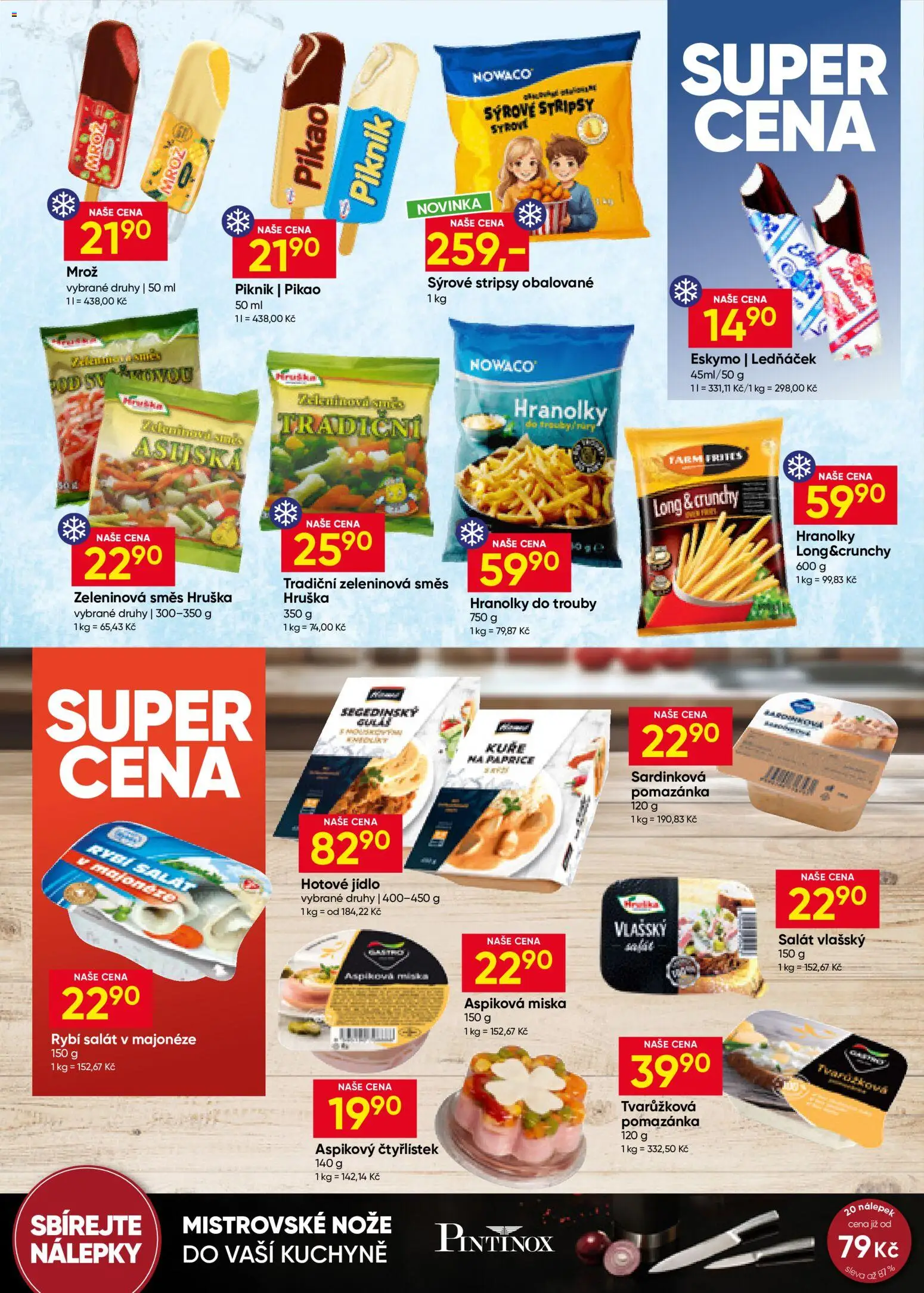 Hruška leták od 20.05.2026 | Strana: 7 | Produkty: Nože, Salát, Kuře, Kuchyně