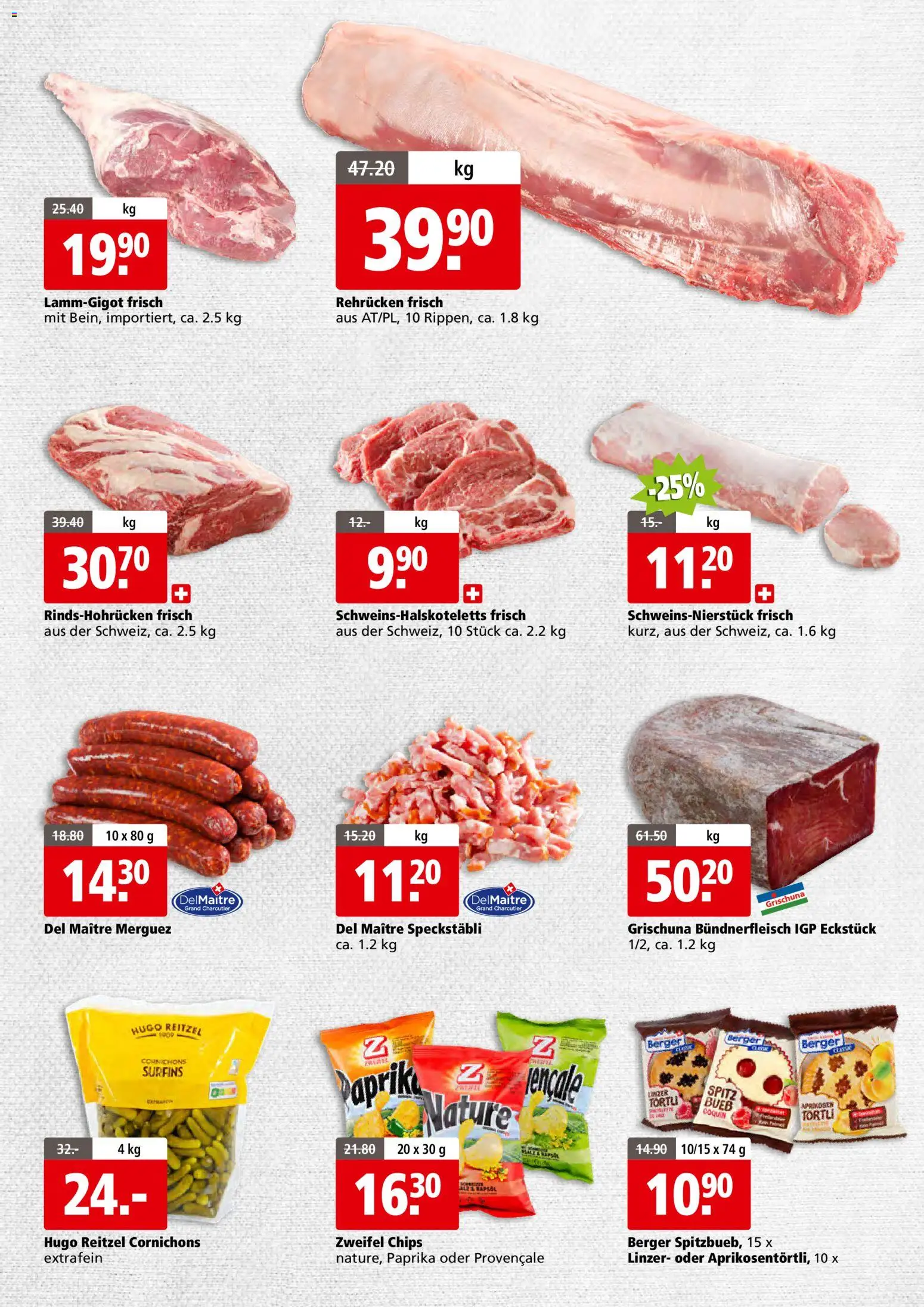 Aligro aktionen Business Chavannes, Matran, Genf, Sitten – gültig ab 05.10.2026 | Seite: 3 | Produkte: Paprika, Chips