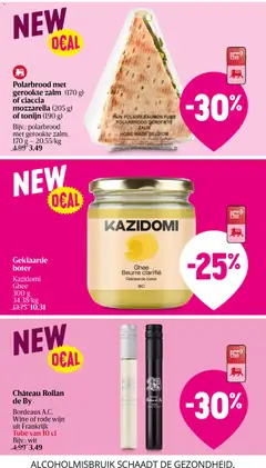 Polarbrood met gerookte zalm (170 g) of ciaccia mozzarella (205 g) of tonijn (190 g), Polarbrood met gerookte zalm, 170 g - Voorbeeld van een folder van Delhaize, geldig van 10/09/2026 | Pagina: 42
