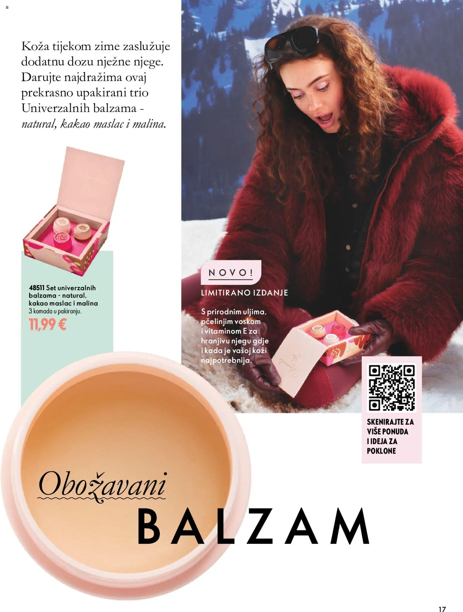Oriflame katalog | vrijedi od 18.11.2026 | Stranica: 17 | Proizvodi: Maslac, Kakao maslac, Kakao