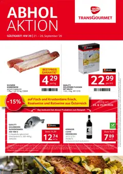 Transgourmet Flugblatt ab 20.09.2026 gültig