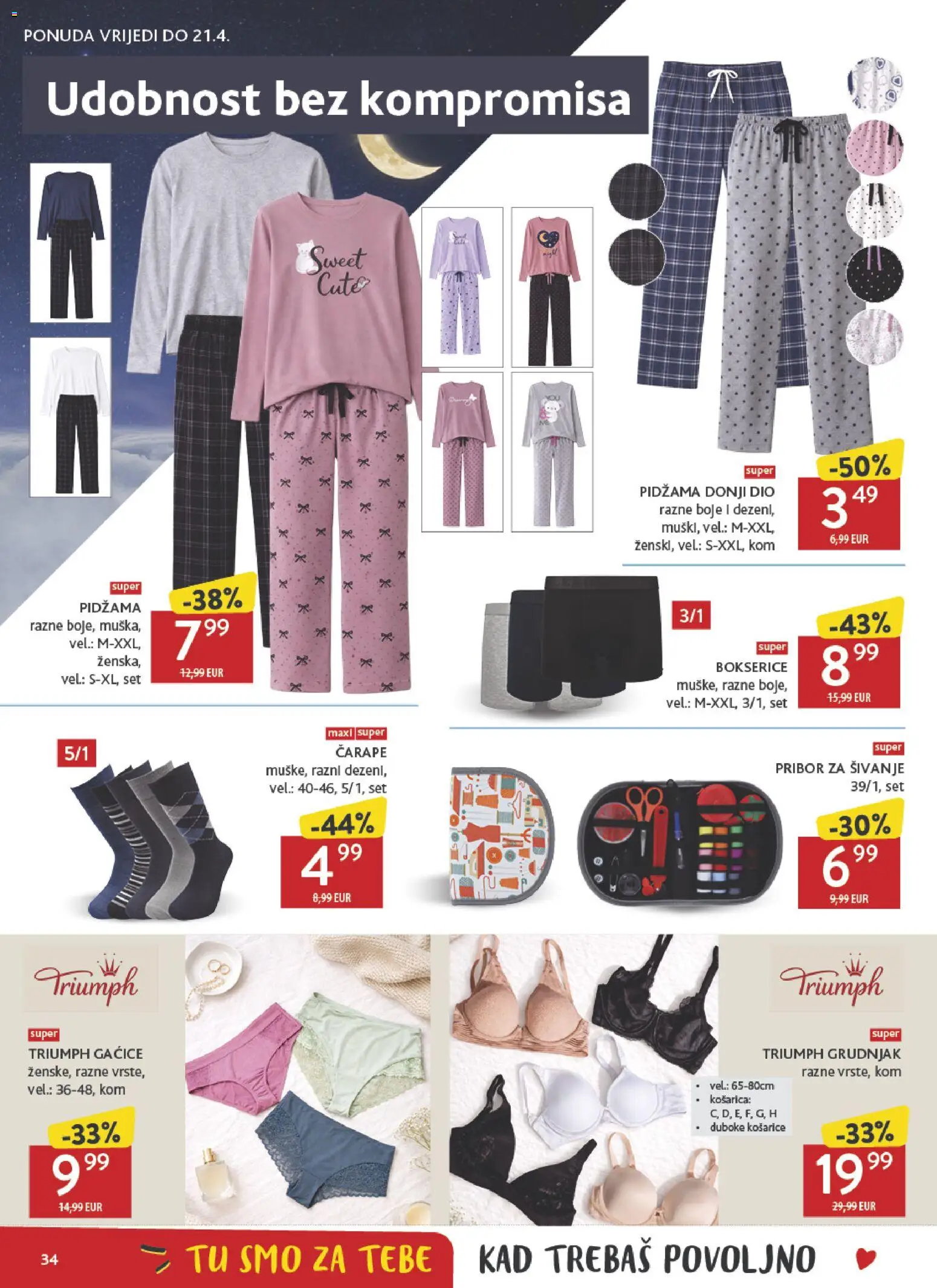 Konzum HR akciós ujság - amely érvényes a következő dátumtól: 08.04.2026 | Oldal: 34 | Termékek: Dió