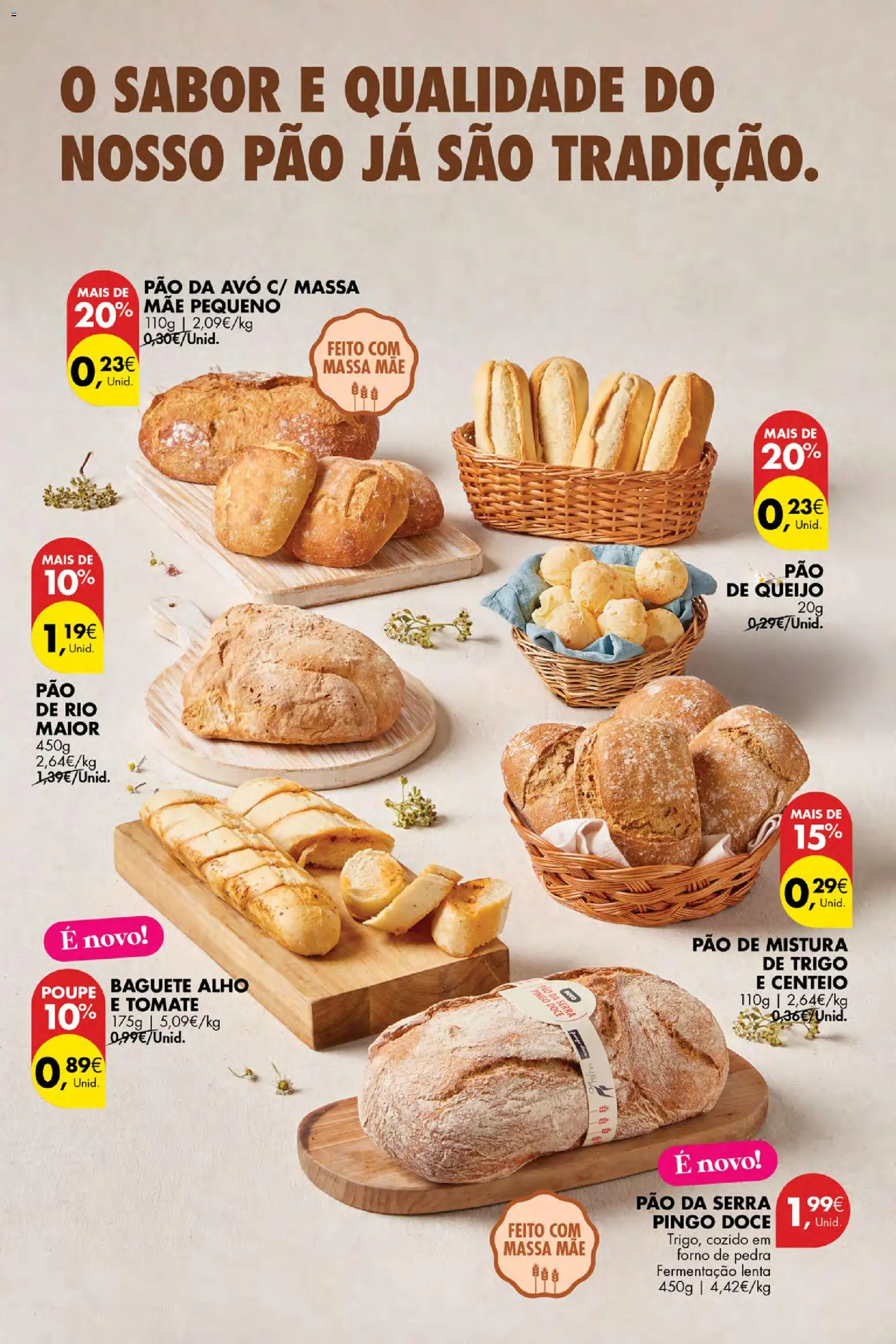 Pingo Doce Poupe Esta Semana Açores │ válido de 17/09/2026 | Página: 7 | Produtos: Forno, Centeio, Queijo, Tomate