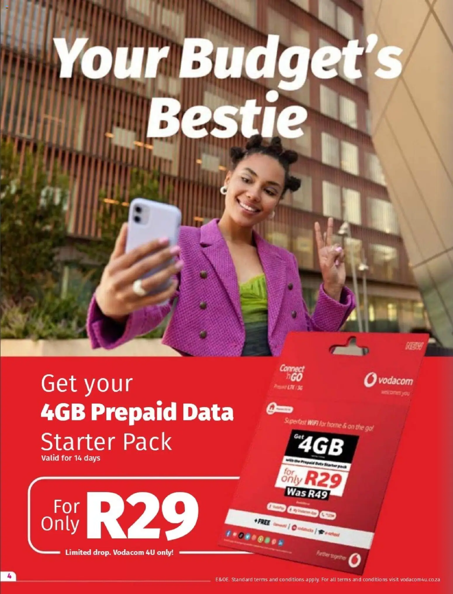 New Vodacom catalogue – valid from 09.06.2026 | Page: 4 | Products: Data