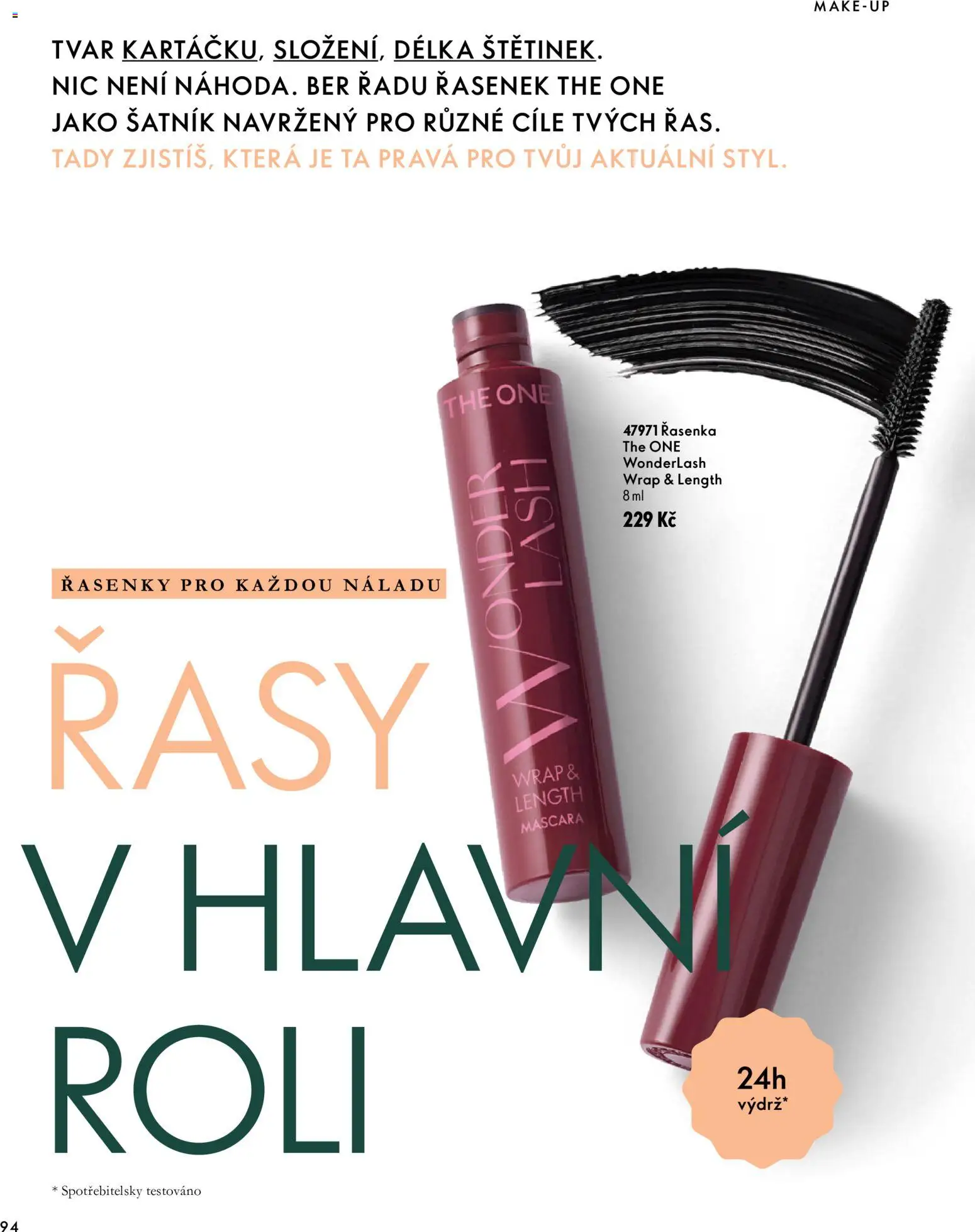 Oriflame katalog Novage+ Proceuticals od 30.09.2026 | Strana: 94 | Produkty: Řasenka