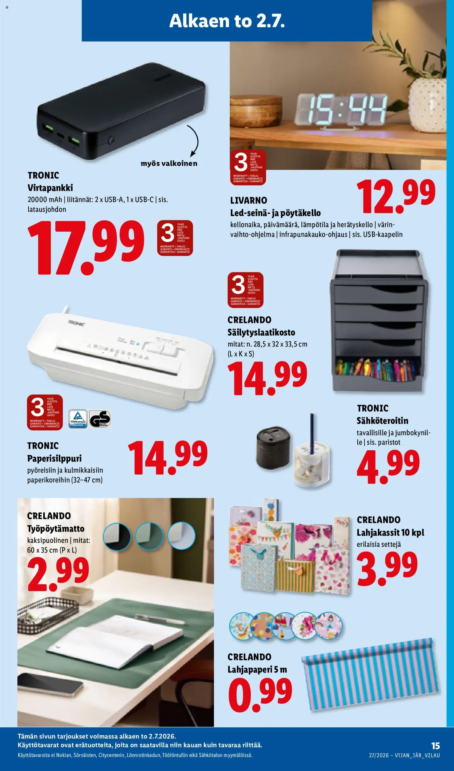 Lidl tarjoukset – voimassa 02/07/2026 alkaen | Sivu: 21