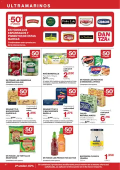 Vista previa El Corte Inglés ofertas válido desde el 10/09/2026 | Página: 16 | Productos: Ingredientes, Tortillas, Barilla, Ensalada