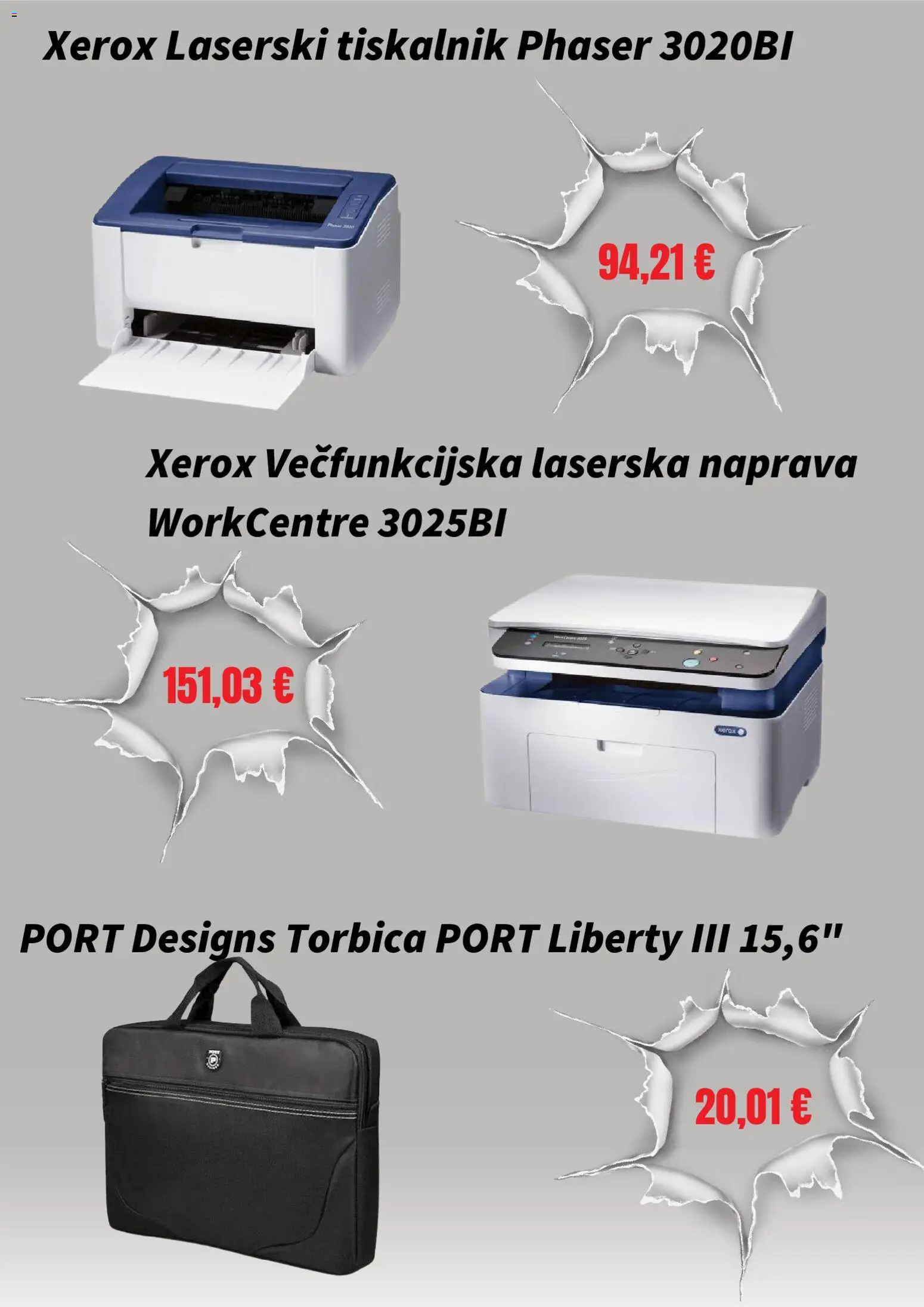 Novi Akvonij katalog ponudbe – veljaven od 07.09.2026 | Stran: 4 | Izdelki: Tiskalnik, Torbica