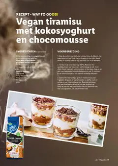 Lidl Duurzaamheidsmagazine - Voorbeeld van een folder van Lidl, geldig van 25.05.2026 | Pagina: 17 | Producten: Oven, Sarokcsiszoló, Boter, Chocolade