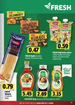 Fresh leták platný od 02.07.2026 | Strana: 23
