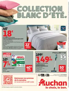 Auchan Linge de maison & déco - Voorbeeld van een folder van Auchan, geldig van 02.06.2026 | Pagina: 20