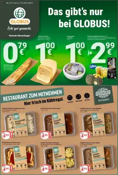 Globus Prospekt Lambrechtshagen ab 07.09.2026 gültig