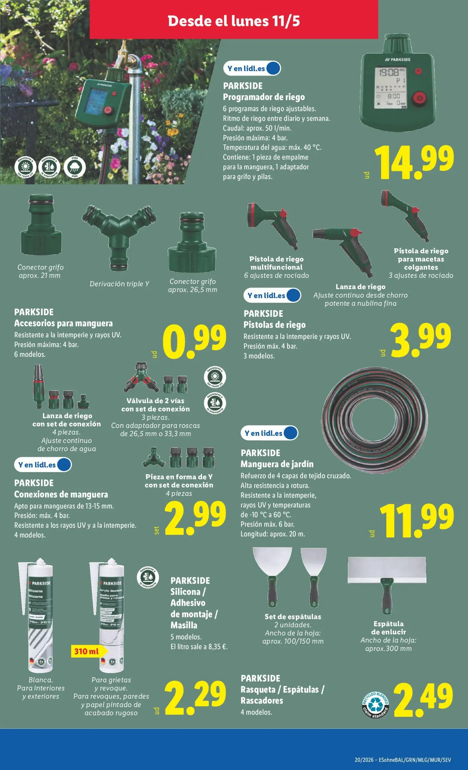 Lidl folleto de bazar │ válido desde el 11.05.2026 | Página: 9