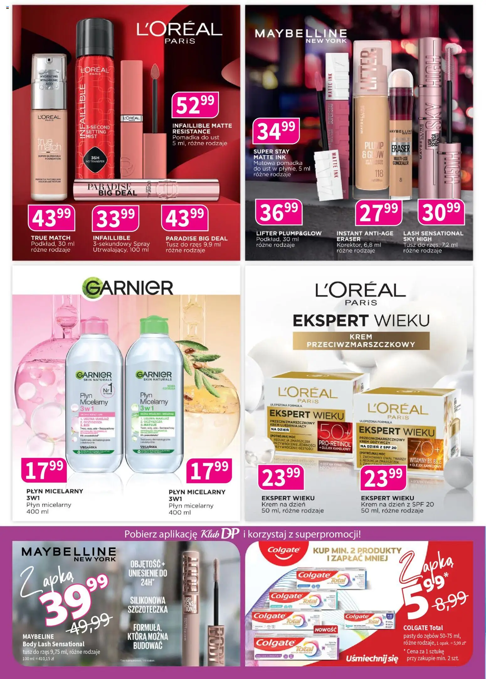 Drogerie Polskie gazetka od 08.05.2026 | Strona: 2 | Produkty: Pomadka, Makijaż, Krem, Pomadka do ust