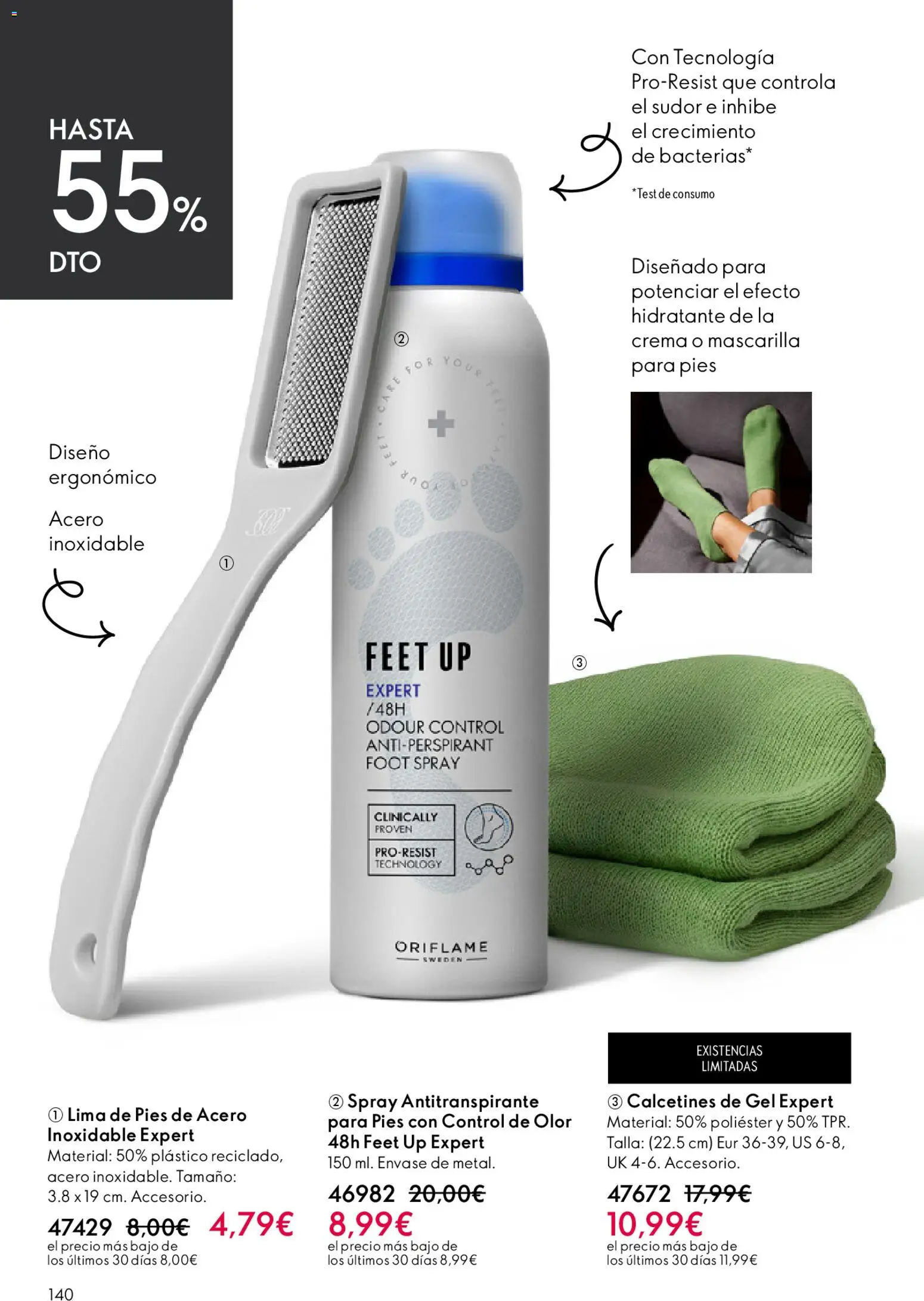Oriflame - Catálogo Campaña 6 │ válido desde el 22.04.2026 | Página: 140 | Productos: Lima, Antitranspirante, Crema