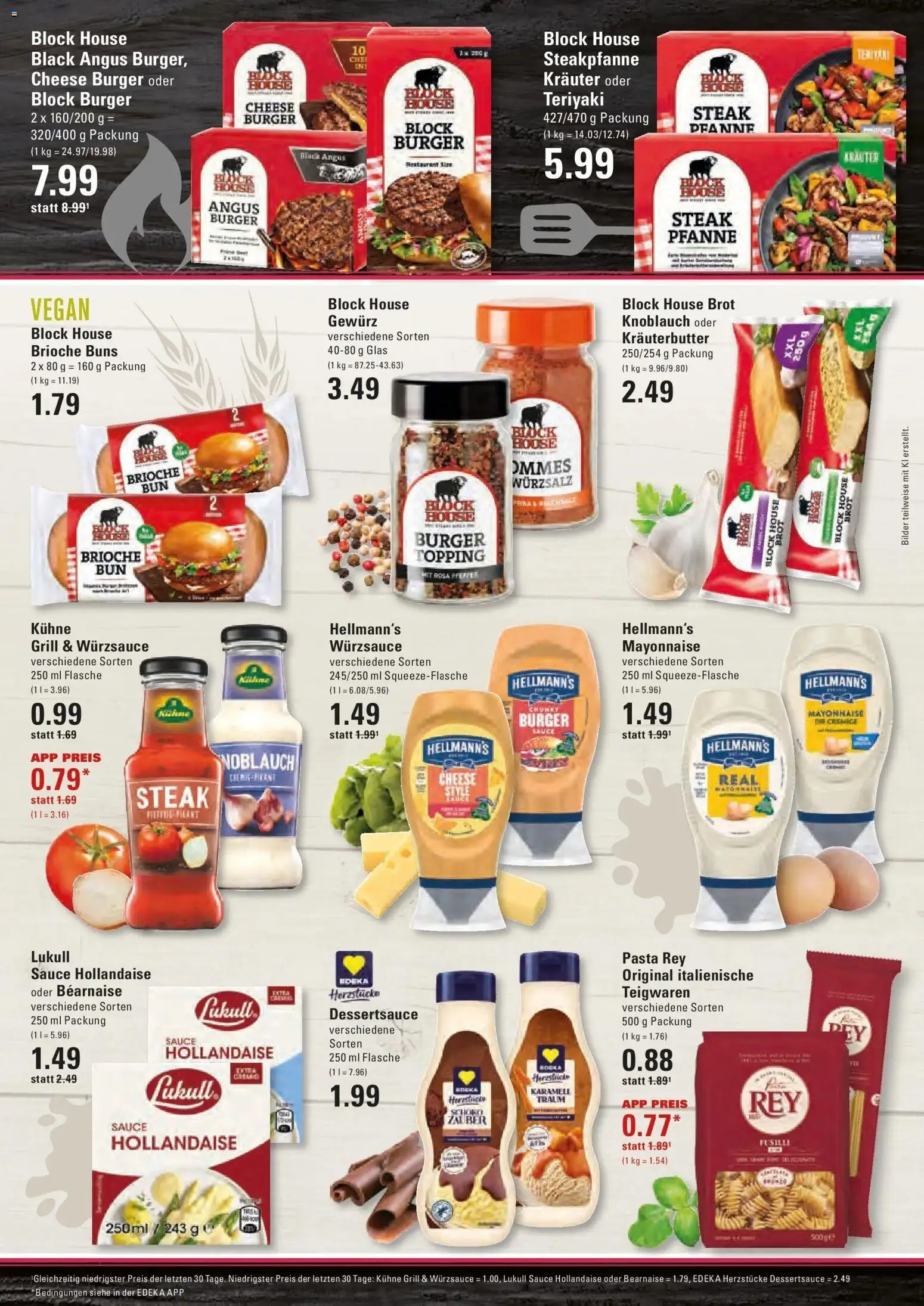 Edeka prospekt Stade	 – gültig ab 10.05.2026 | Seite: 13 | Produkte: Burger, Kräuterbutter, Bilder, Pasta