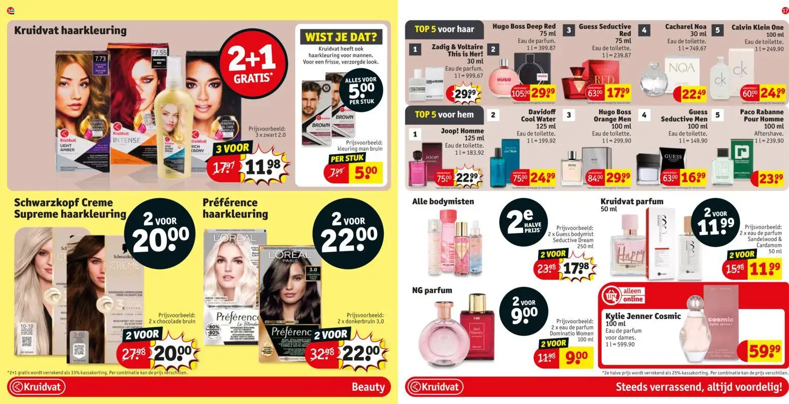 {H1} | Pagina: 9 | Producten: Parfum, Crème, Kan, Chocolade