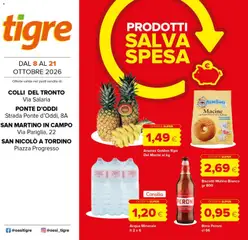 Anteprima del volantino Tigre volantino San Nicolò a Tordino valido a partire dal 08/10/2026