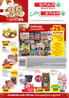 Spar City szórólap - amely érvényes a következő dátumtól: 2026.10.15.