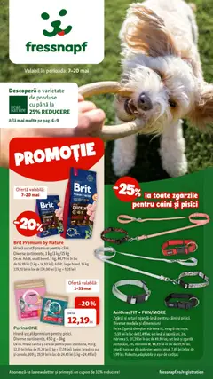 Ofertele Fressnapf valabile de la 07.05.2026