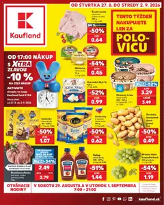 Kaufland SK Komárno - amely érvényes a következő dátumtól: 2026.08.27.