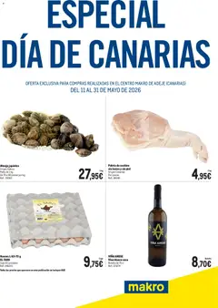 Vista previa Makro Especial Día de Canarias válido desde el 11.05.2026