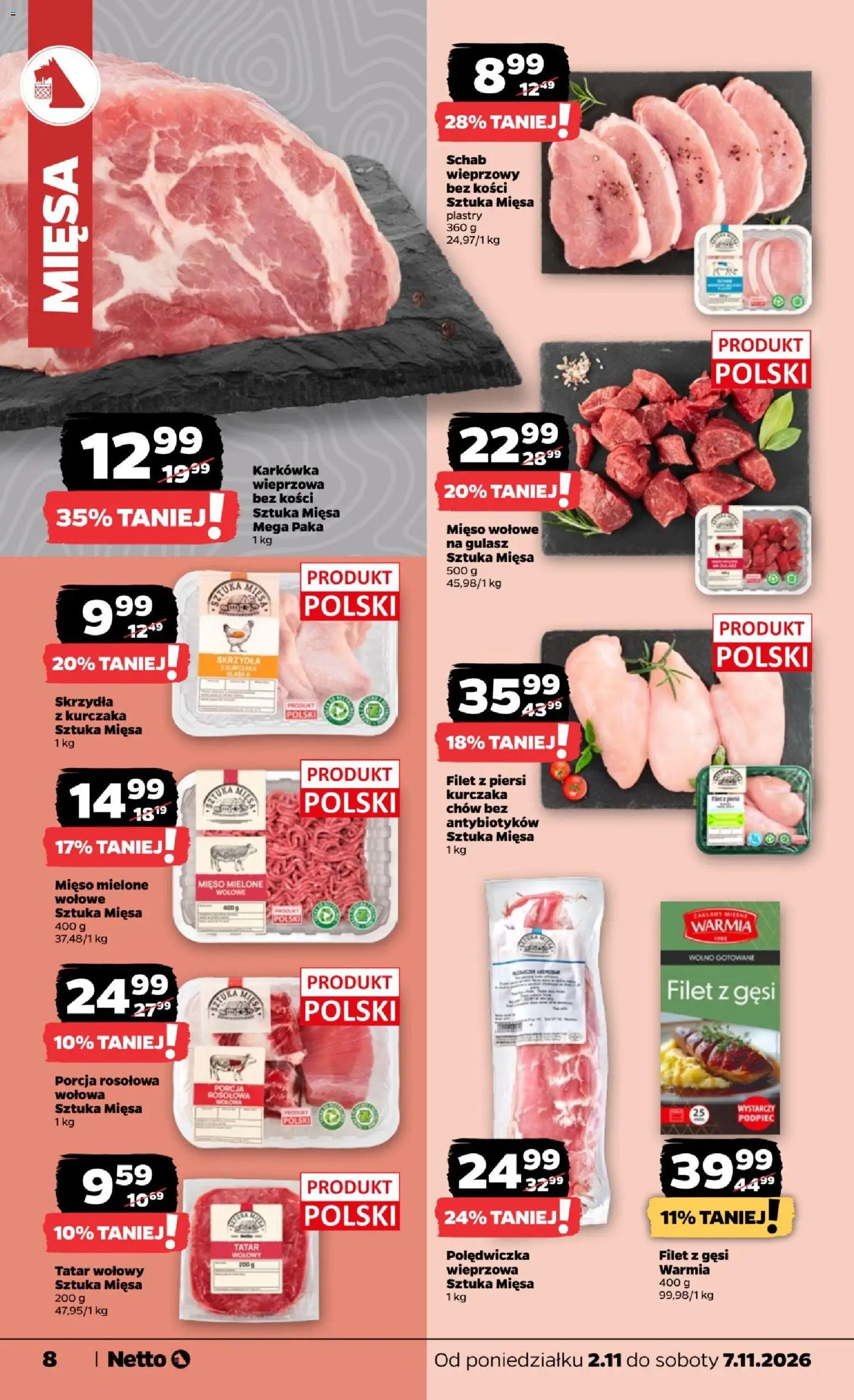 Netto gazetka od poniedziałku od 02.11.2026 | Strona: 8