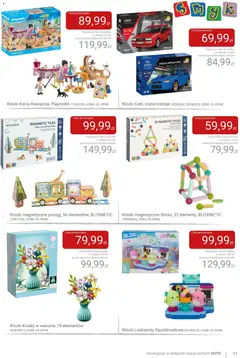 Pogląd oferty "Smyk gazetka" - ważna od 19.05.2026 | Strona: 11 | Produkty: Magnetic, Klocki magnetyczne, Kwiaty