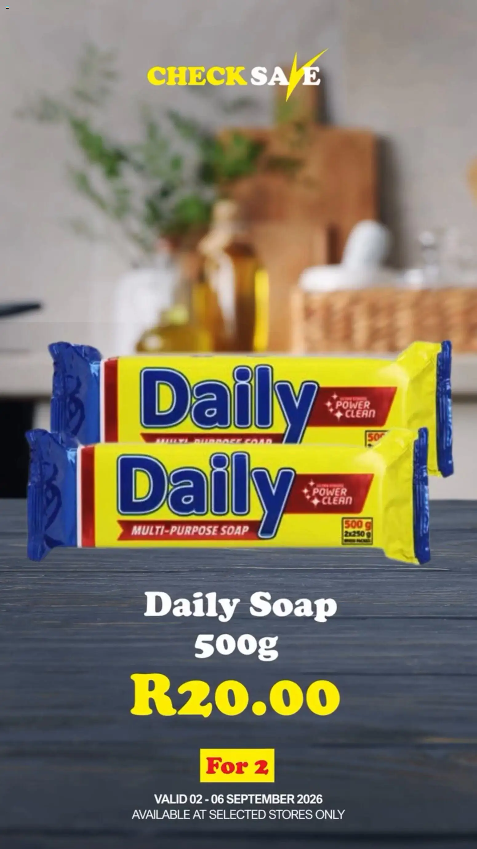 New Check Save catalogue – valid from 02/09/2026 | Page: 2 | Products: Soap