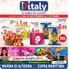 Anteprima del volantino Coal volantino D'Italy valido a partire dal 24/09/2026